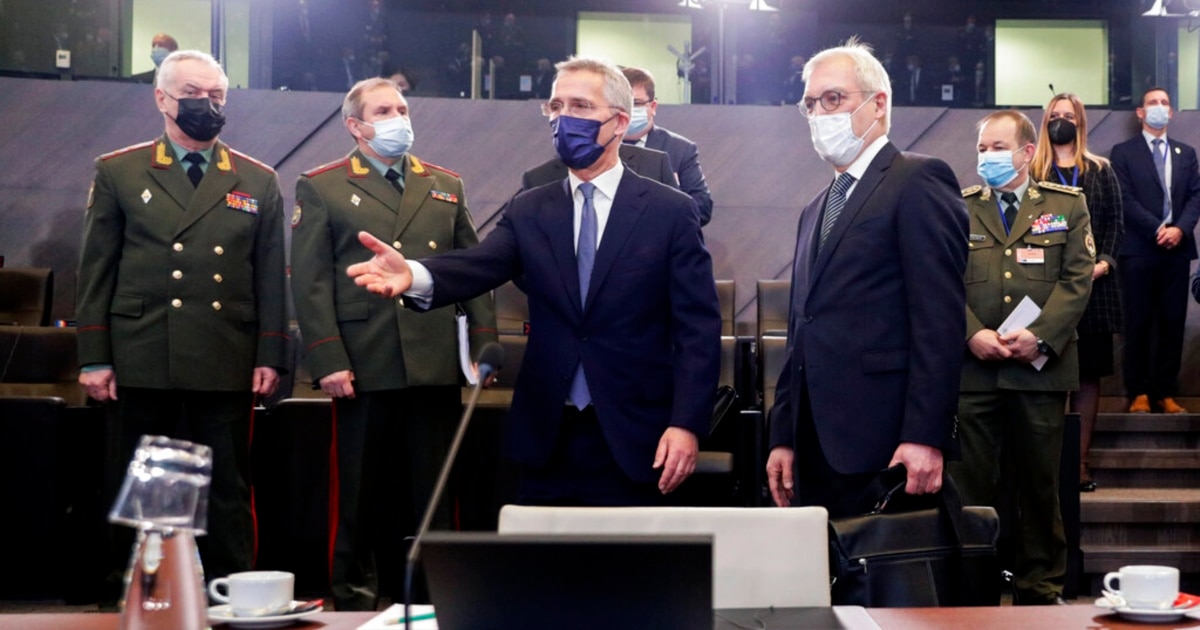 Заседание Совета Россия — НАТО в Брюсселе